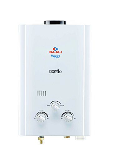 Bajaj Majesty Duetto (PNG and LPG) 6 Litre Gas Water Geyser - Sahajanand Elelctric (Surat)